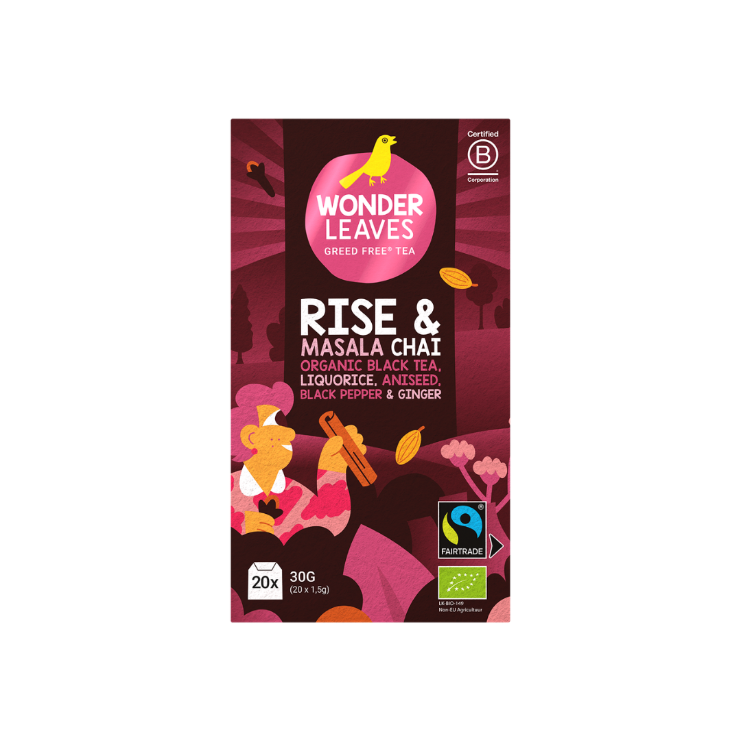 Theezakjes - Rise & Chai - 20 zakjes