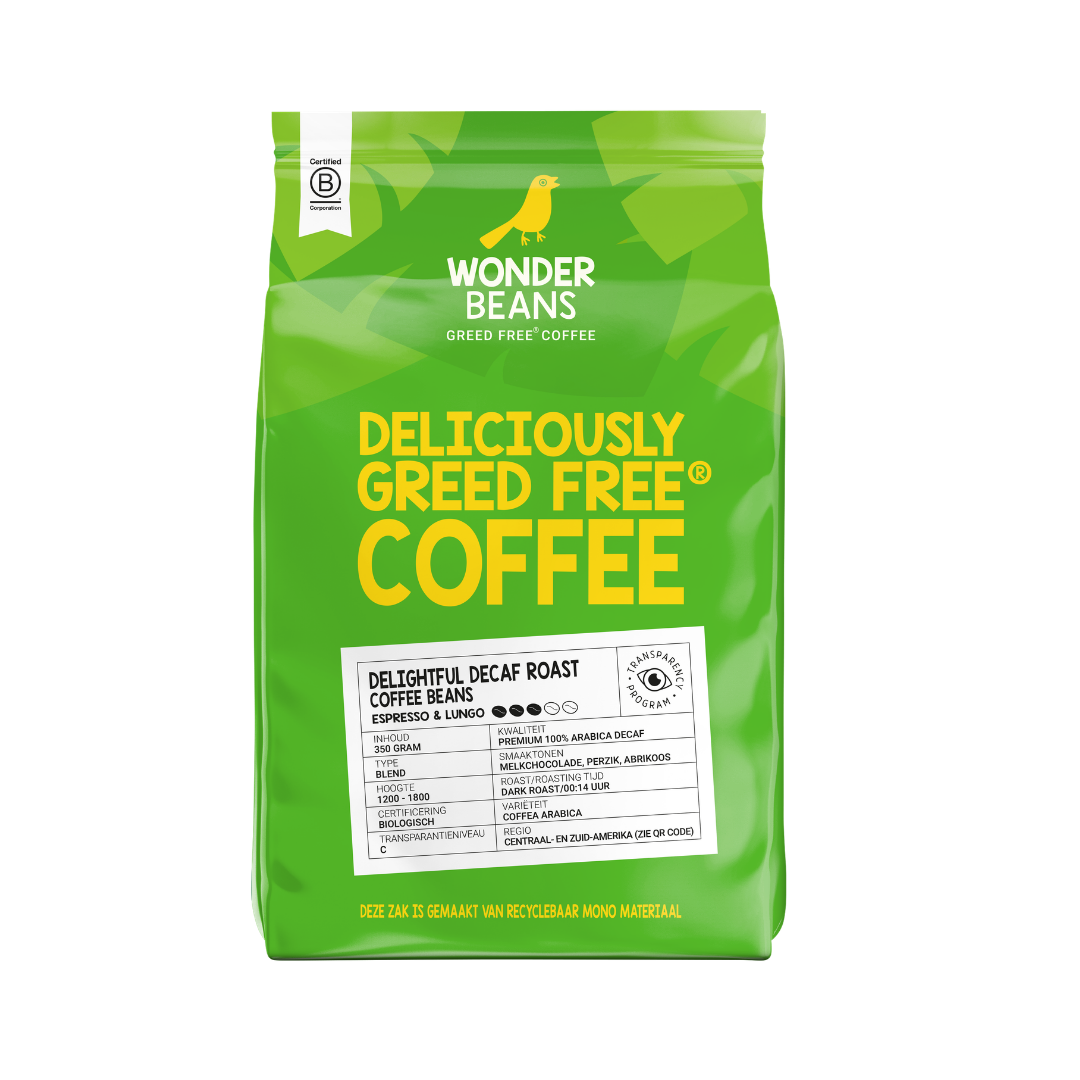 Koffiebonen - Delightful Decaf - 350 gram