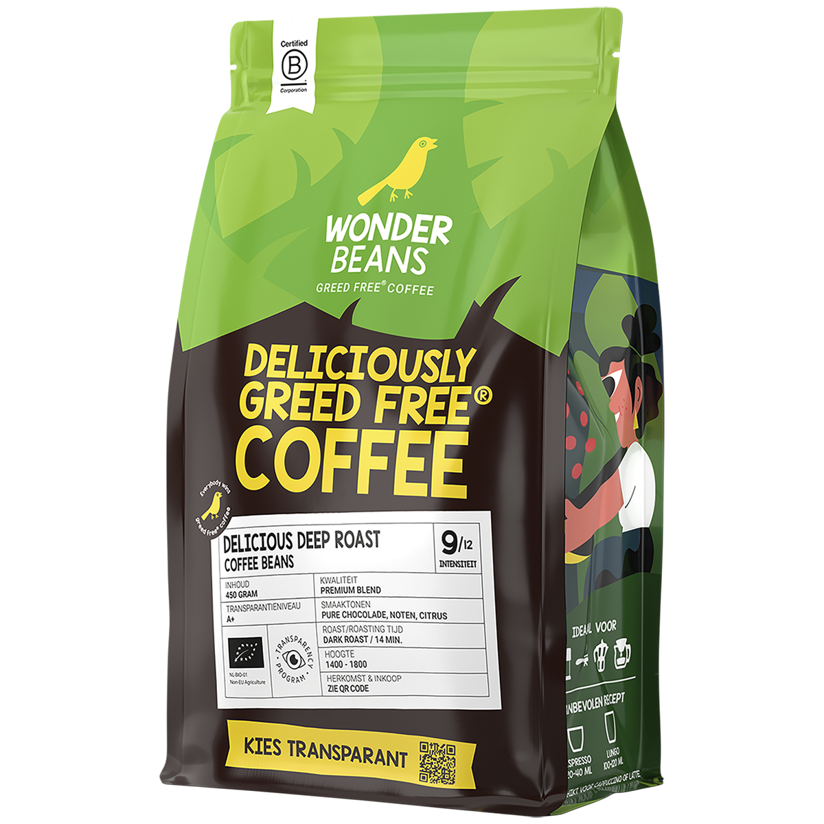 Koffiebonen - Delicious Deep - 450 gram