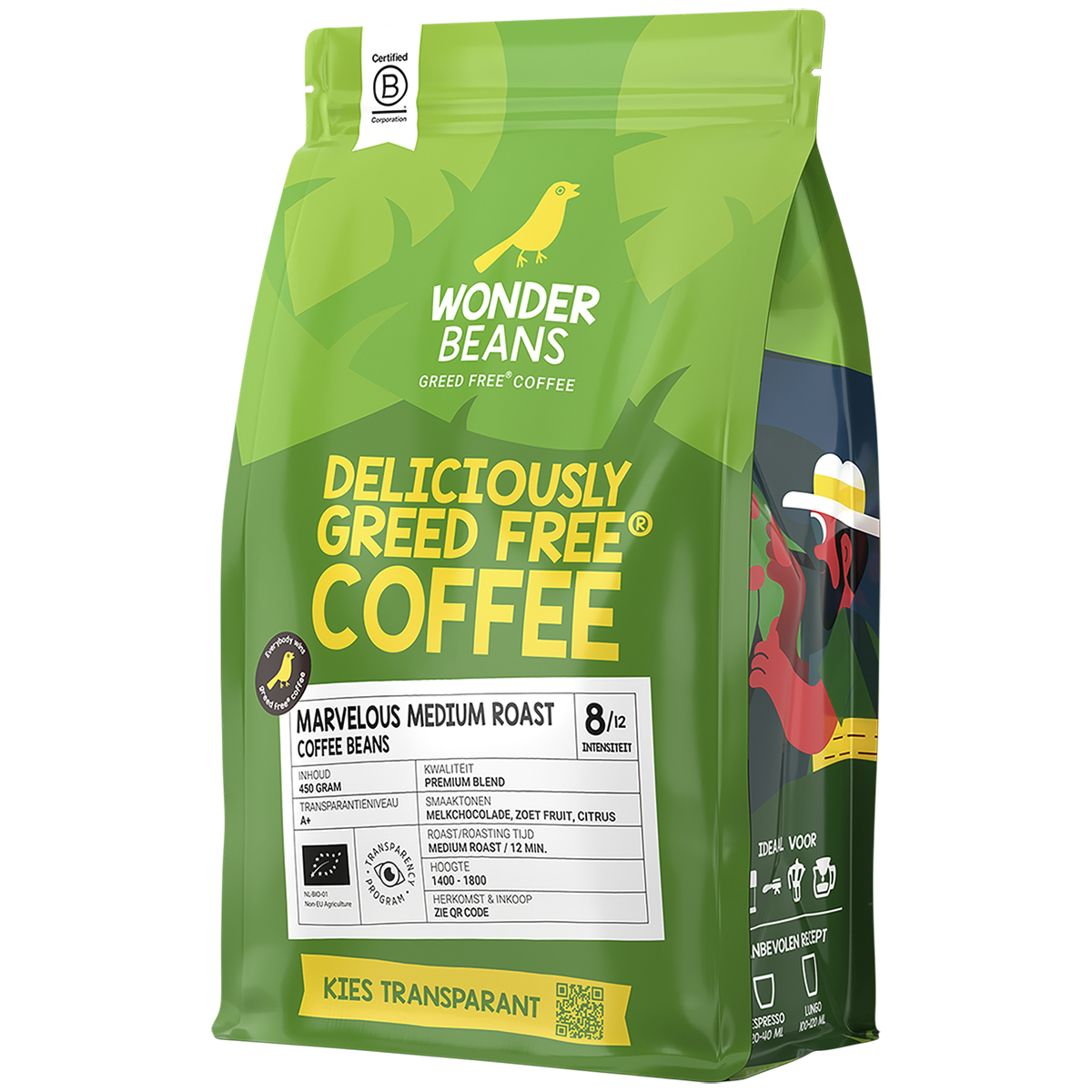 Koffiebonen - Marvelous Medium - 450 gram